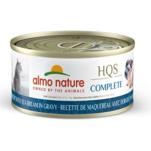 Almo Nature Hqs Complete Chat - Maquereau Et Daurade En Sauce - 70g