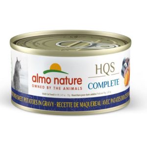 Almo Nature HQS Complete Chat - Maquereau Et Patate Douce En Sauce - 70g