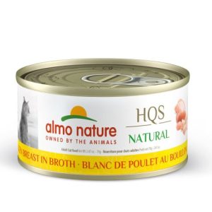 Almo Nature HQS Natural Chat - Blanc De Poulet Au Bouillon - 70g