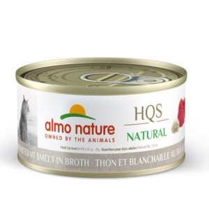 Almo Nature HQS Natural Chat - Thon Et Blanchaille Au Bouillon - 70g