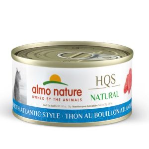 Almo Nature HQS Natural Chat - Thon De Atlantique Au Bouillon - 70g
