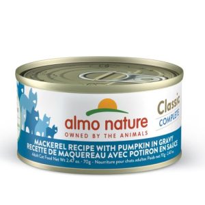 Almo Classic Complete Chat - Maquereau Avec Potiron En Sauce - 70g