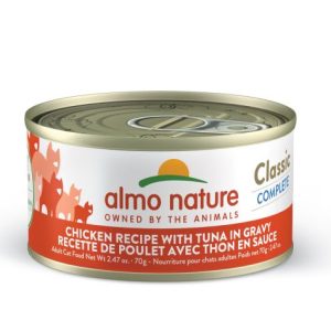 Almo Classic Complete Chat - Poulet Avec Thon En Sauce - 70g