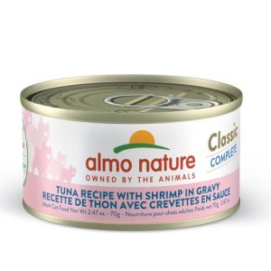 Almo Classic Complete Chat - Thon Avec Crevettes En Sauce - 70g