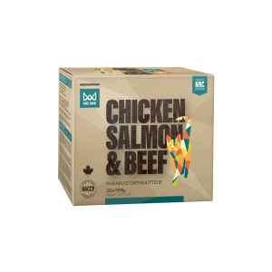 Big Country Raw Fare Game Poulet, Saumon et Boeuf - 2 lbs