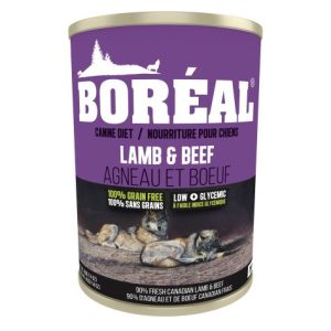 Boréal conserve pour chien agneau/boeuf - 690g