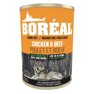 Boréal conserve pour chien poulet/boeuf - 690g