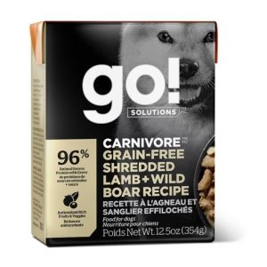 Go! Tetra chien carnivore agneau/sanglier - 12.5oz