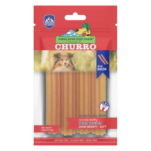 Himalayan Dog Chew Churros au Bacon