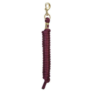 Laisse 9 pied avec Mousqueton - Bourgogne