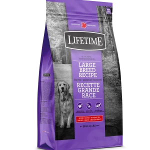 Lifetime Chien Grande Race Poulet et Avoine 11.4kg