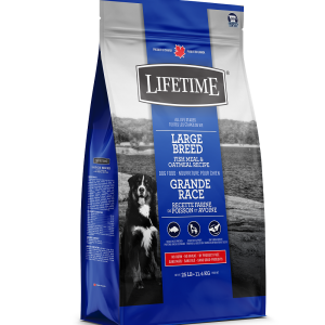 Lifetime Chien Grande Race Poisson et Avoine 11.4kg