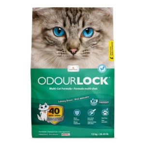 Litière pour chat Odourlock brise apaisante – 12 kg