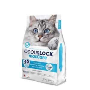Litière pour chat Odourlock Maxcare Non Parfumé – 12 kg