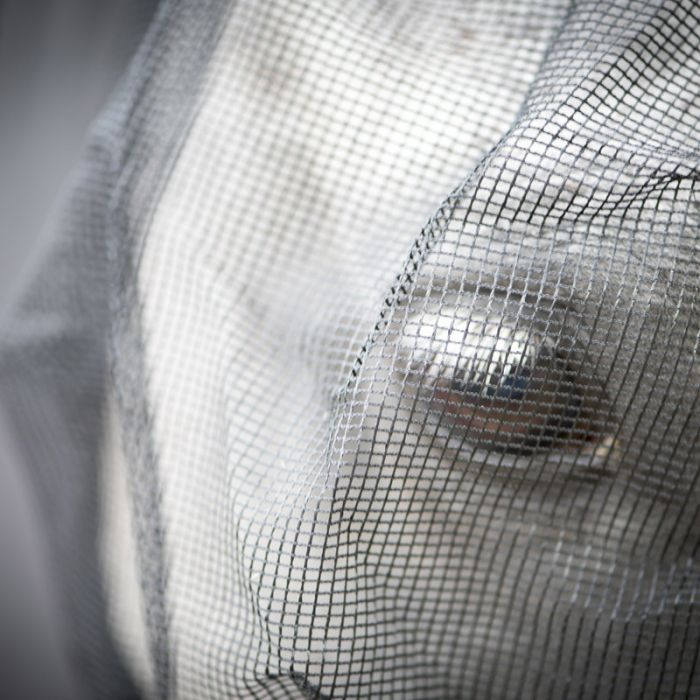 Masque à Mouches Lycra - Bleu – Image 4