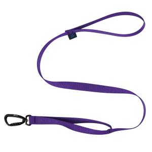 Nahak Laisse Poignée Double - Mauve