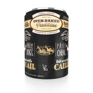 Oven-Baked Conserve pour Chien à la Caille - 12.5oz
