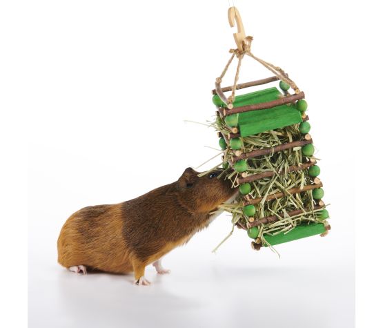 Oxbow Gâterie à Mâcher Mangeoire de Foin avec Bâton à la Pomme – Image 3