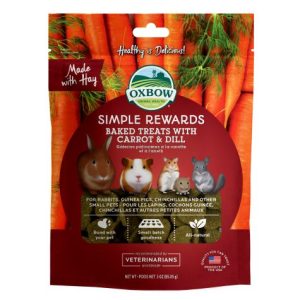 Oxbow Friandises Carottes - 3oz
