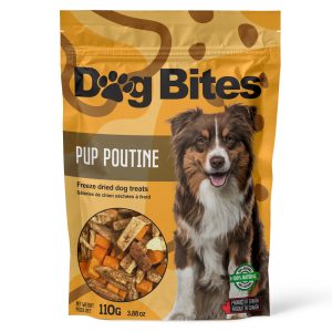 Petz Dog Bites Gâterie pour Chien à la Poutine 110g