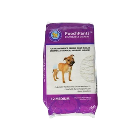 PoochPad Culotte Hygiénique pour Femelle Jetable – Image 3