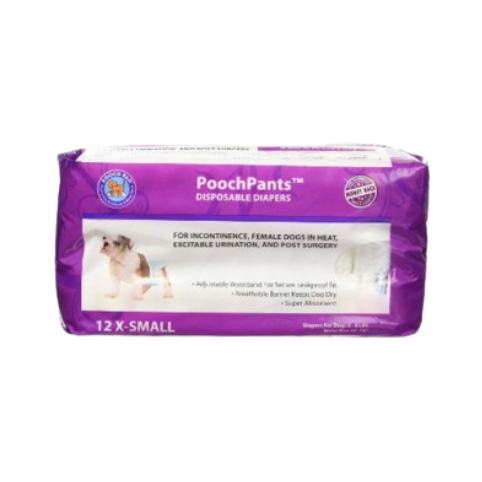 PoochPad Culotte Hygiénique pour Femelle Jetable – Image 2