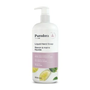 Purodora Lab Savon à Mains Liquide - Menthe et Lime