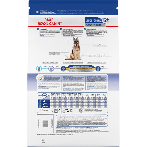 Royal Canin Chien Adulte Âgé 5 + Grande Race 13.6kg – Image 3