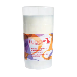 Woof Baume hydratant pour Coussinets, Museau et Peau avec Beurre de Karité