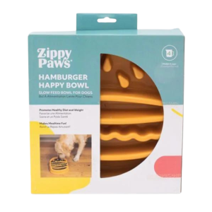 Zippy Paws Bol Ralentisseur - Hamburger