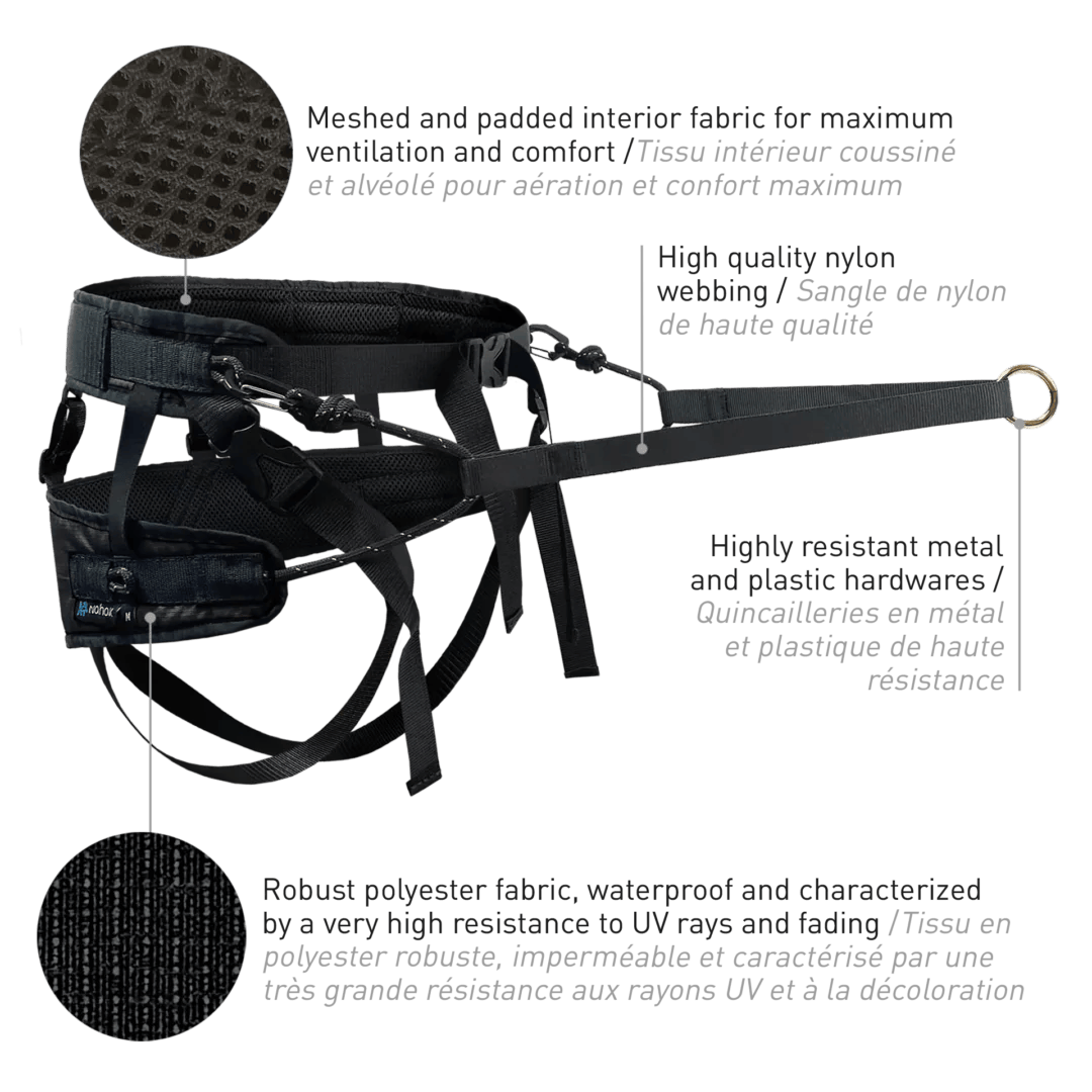 Nahak Ceinture Hybride Noire – Image 2