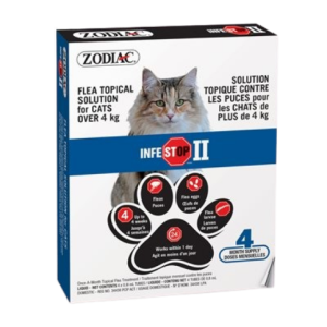 Zodiac Infestop II Chat Plus de 4kg
