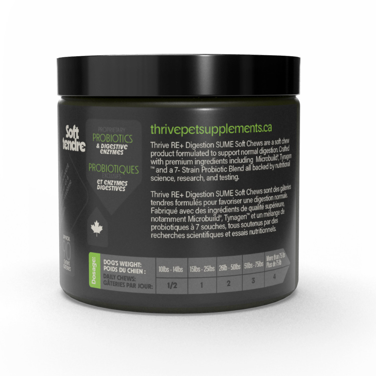 Thrive Equipments Resume - Soutien digestif - Érable & Bacon – Image 3