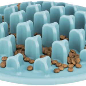 Trixie Slow Feed Pilliers Plastique Bleu 35cm