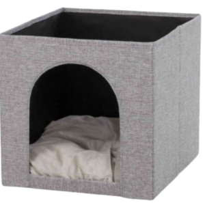 Trixie Abri Chat Ella pour Étagère 33cm Gris