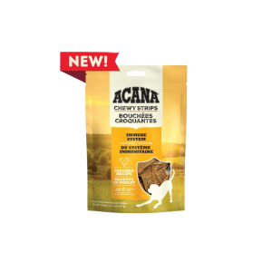 Acana Chien Gâterie Chewy Strips Poulet 113g
