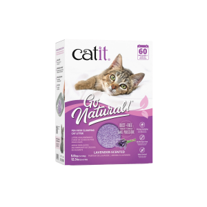Litière Catit Go Natural Pois/Lavande 5.6kg