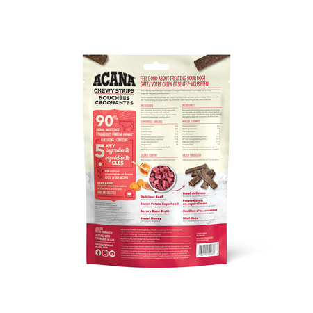 Acana Chien Gâterie Chewy Strips Boeuf 113g – Image 2