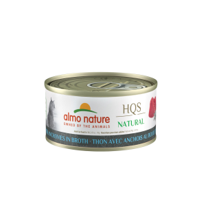 Almo Nature Hqs Natural Chat - Thon Avec Anchois Au Bouillon - 70g