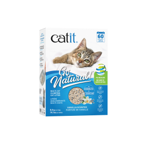 Litière Catit Go Natural Mutli-Chats Vanille 6.4kg