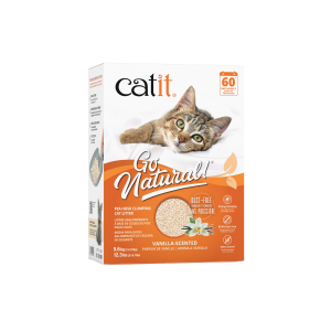 Litière Catit Go Natural Pois/Vanille 5.6kg