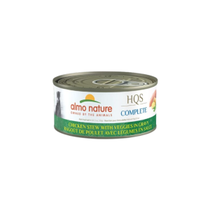 Almo Nature HQS Complete Chien - Ragoût De Poulet Avec Légumes En Sauce - 156g