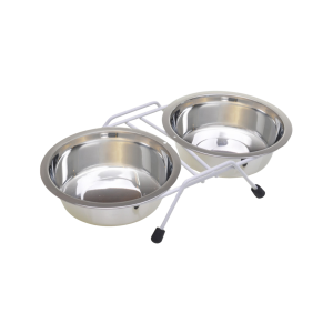 VanNess Bol Double Stainless 2x8oz