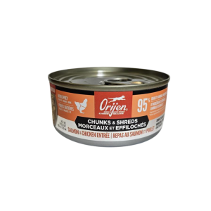 Orijen Conserve Chat Morceaux & Effiloché Repas Saumon & Poulet 155g