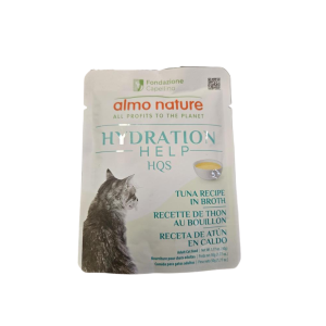 Almo Nature HQS Hydration Help Chat - Recette De Thon Au Bouillon - 50g
