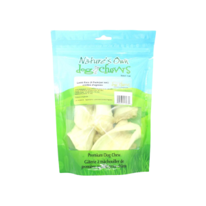 Nature's Dog Chew Oreilles Agneau pqt 8
