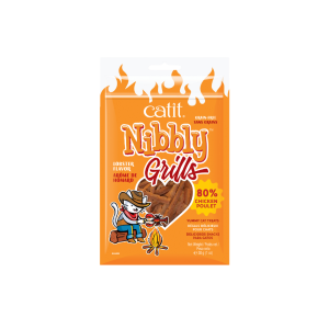 Catit Gâterie Chat Nibbly Grills Poulet/Homard 30g