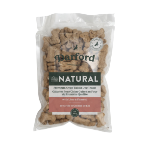 Darford Naturals Gâteries Pour Chien - Foie Et Graines De Lin 454g