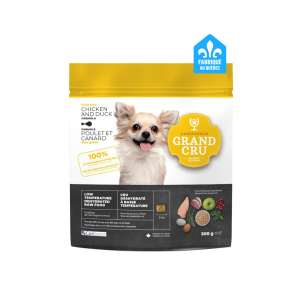 Canisource Grand Cru pour Chien, Sans Grains - Poulet & Canard 500g