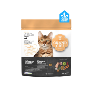 Canisource Grand Cru pour Chat, Sans Grains - Poulet & Canard 300g